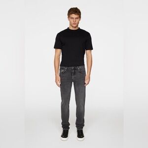 J.Lindeberg Denim Black Wash JAY SLATE WASH SLIM JEANS